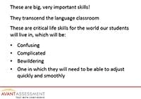 Foreign Language Assessment:  Teaching to the Test – When it’s a Good Thing