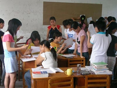 classroom students