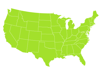 USA Map 48
