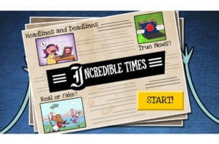 The Incredible Times: A News & Media Literacy Game from Common Sense Education
