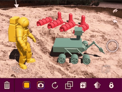 Creating Classroom Content in Augmented Reality