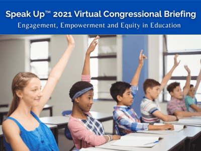 Speak Up 2021 Congressional Briefing: Release of the National Research Findings