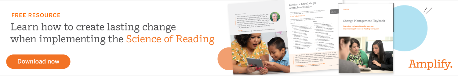 Learn how to create lasting change when implementing the Science of Reading