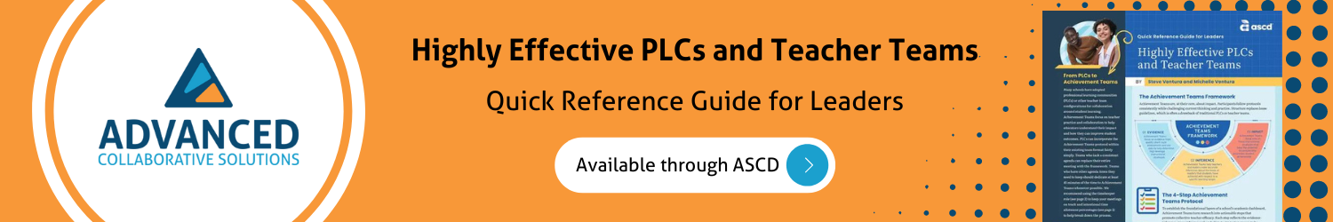 Highly effective PLCs and teacher teams