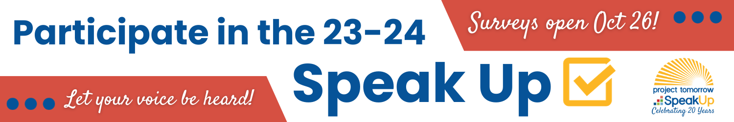 Participate in the 23-24 Speak Up