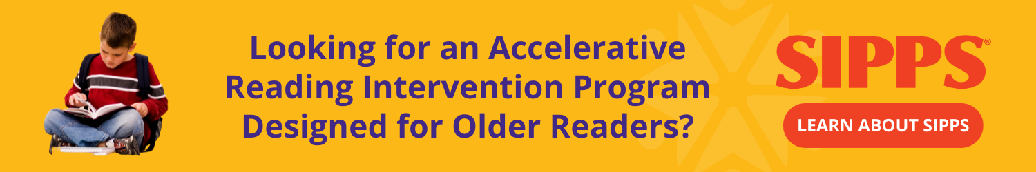 Looking for an accelerative reading intervention program designed for older readers?