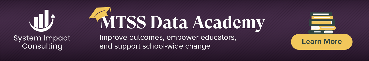 MTSS Data Academy