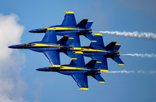 Dreams Take Flight with THE BLUE ANGELS