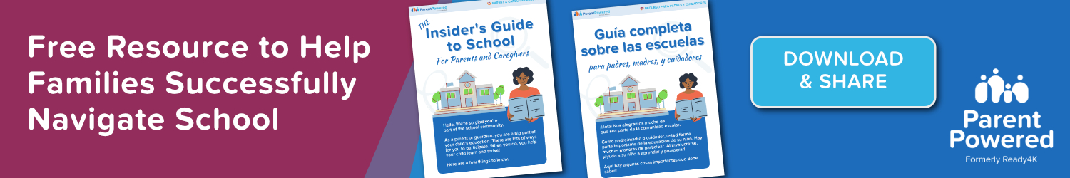 Free resources to help families successfully navigate school