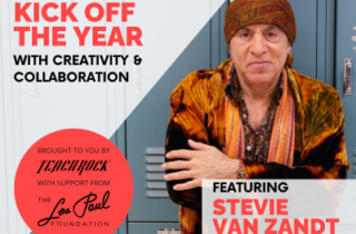 Stevie Van Zandt Kicks Off the Year with Collaboration and Creativity: A TeachRock Webinar