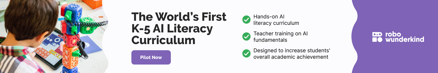 The World's First K-5 AI Literacy Curriculum