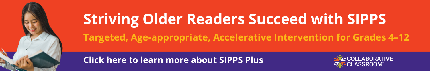 Striving Older Readers Succeed with SIPPS