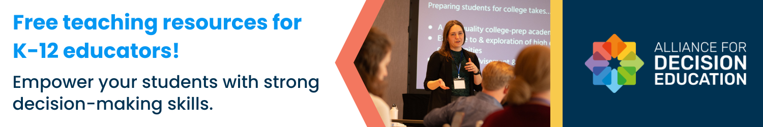 Free teaching resources for K-12 educators! Empower your students with strong decision-making skills.