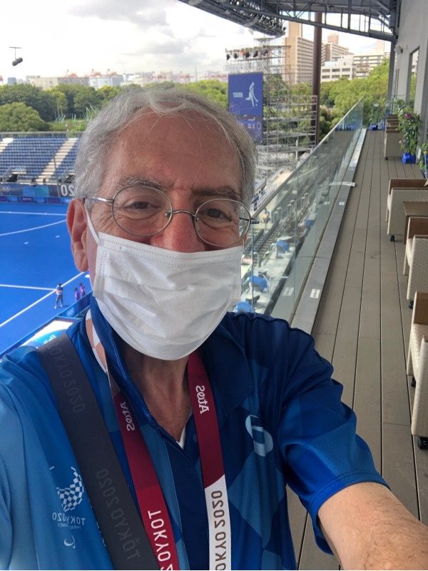 Doug Volunteering at 2020 Tokyo Olympics