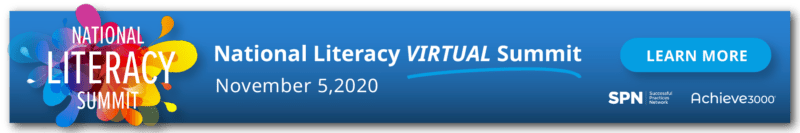 Learn more about our National Literacy Virtual Summit on Nov. 5