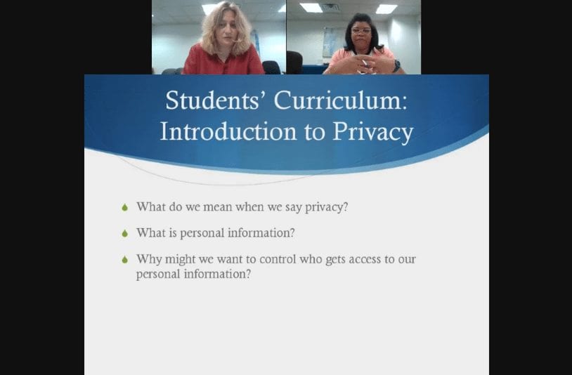 Student privacy curriculum outline