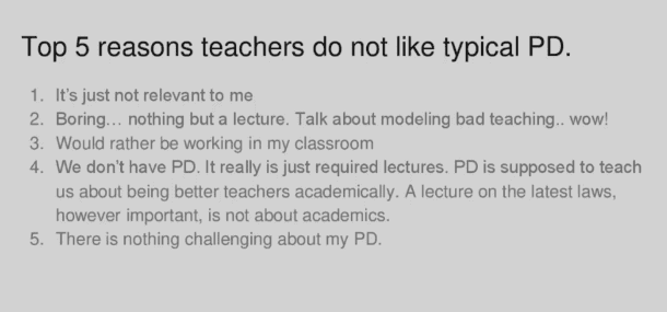 How a Principal Uses edWeb to Personalize PD for Teachers edWebinar image