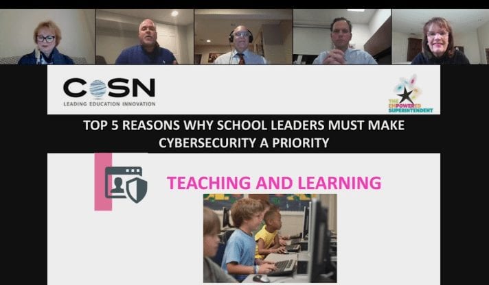 Cyber Security: Concerns, Strategies and Solutions for Schools edWebinar recording link