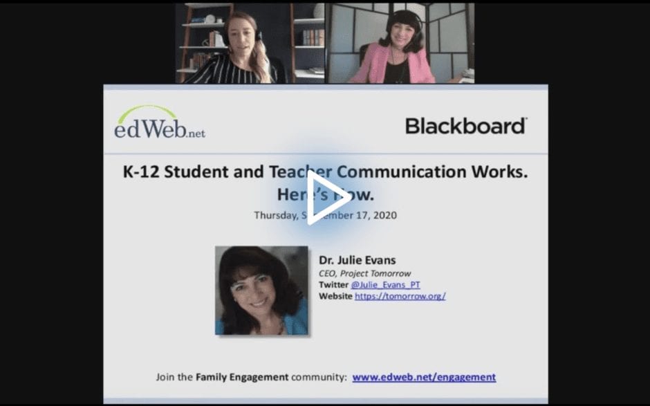 K-12 Student and Teacher Communication Works. Here’s How. edWebinar recording link