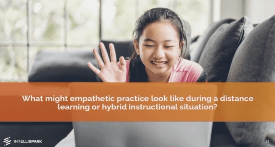 Teaching with Empathy — The Missing Instructional Link edWebinar image