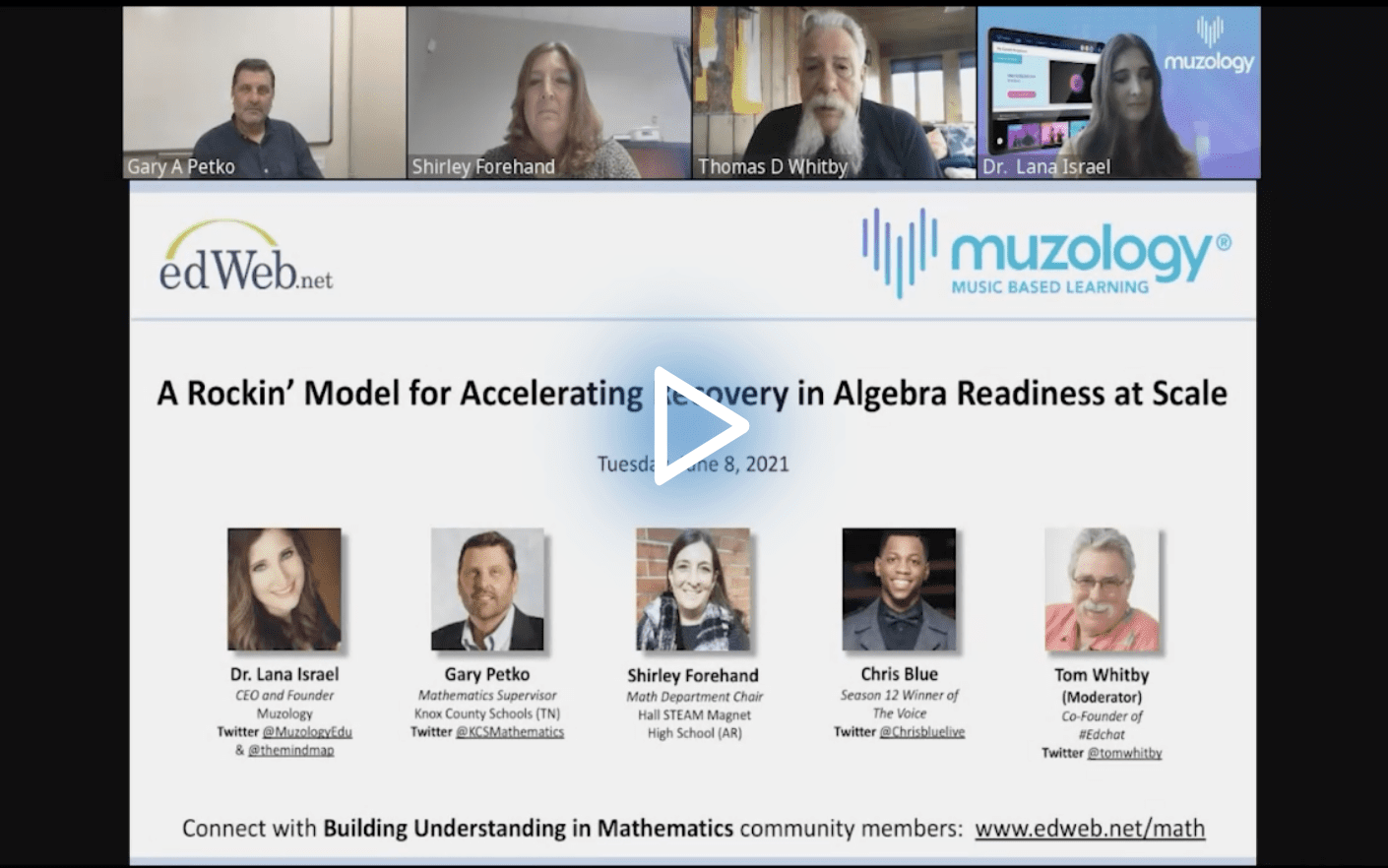 A Rockin’ Model for Accelerating Recovery in Algebra Readiness at Scale edLeader Panel recording link