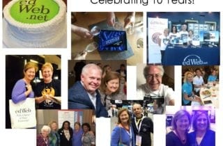 edWeb Celebrates 10 years!