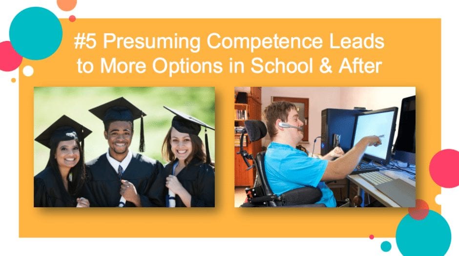 Reason why presuming competence is essential