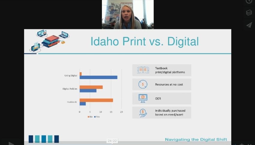 Print vs. digital elements in Idaho