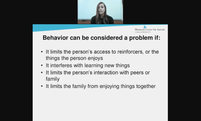 Challenging Behaviors of Students with Autism edWebinar recording link