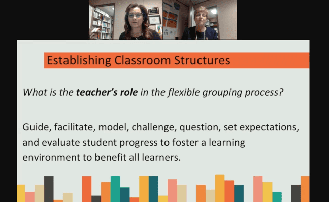 Flexible Grouping and Collaborative Learning edWebinar recording link