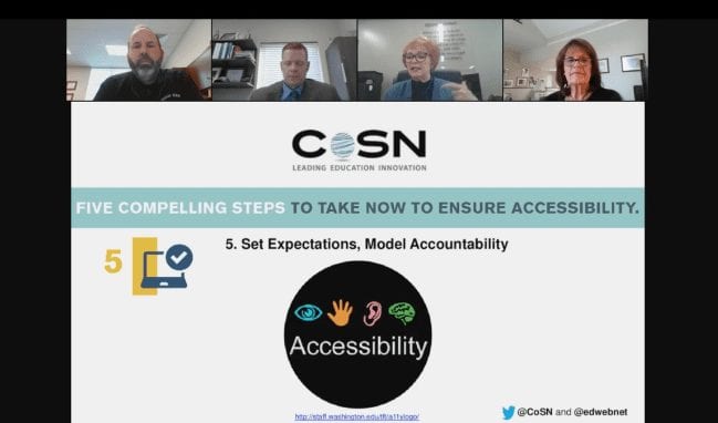 Accessibility edWebinar recording link