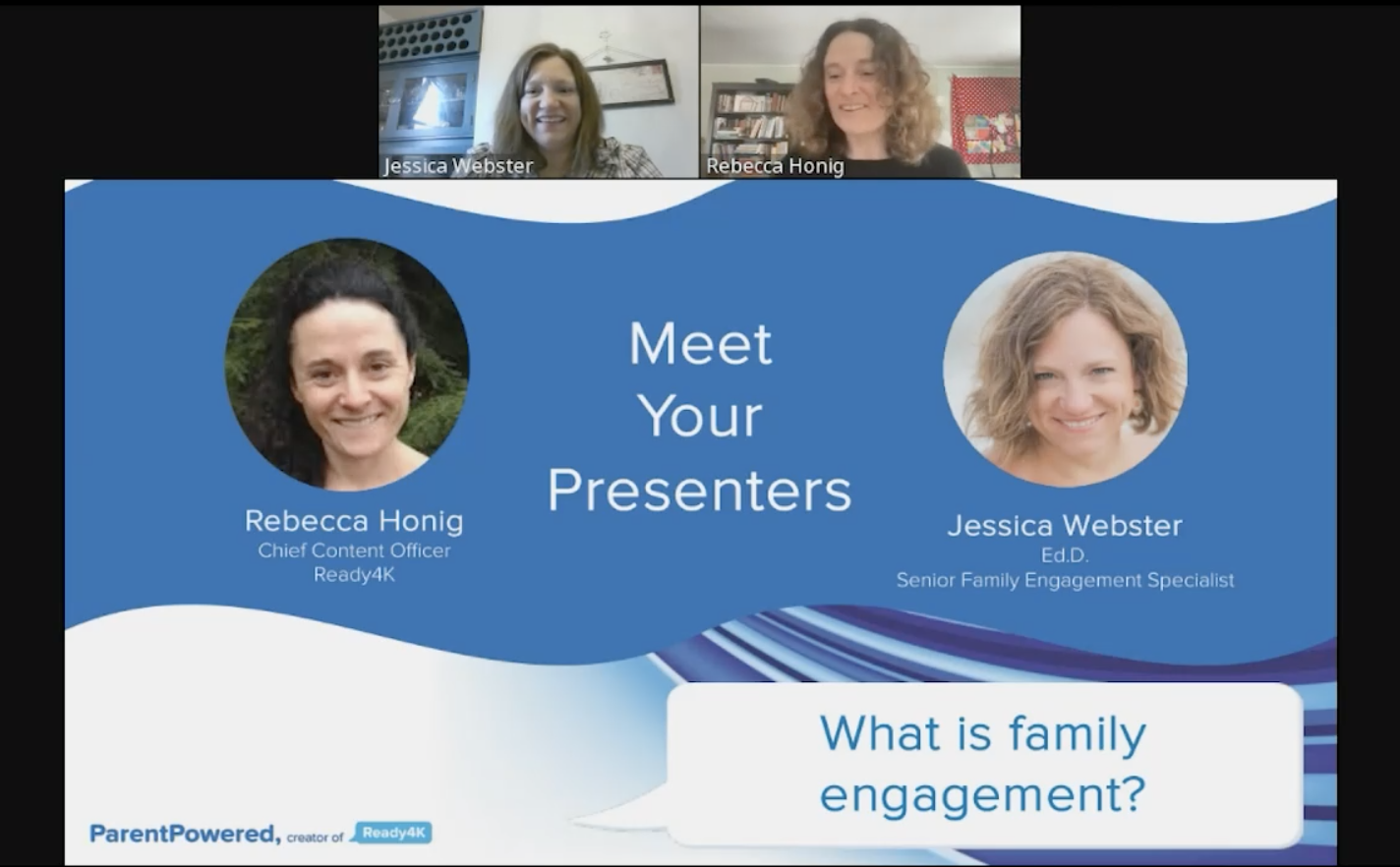 Highly Effective Family Engagement: 5 Habits to Start Now edLeader Panel recording screenshot
