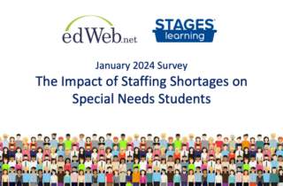 Intro slide for Survey on Impact of Staffing Shortages on Special Needs Students