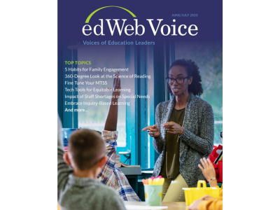 edWeb Voice June/July cover